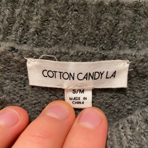 Distressed Cotton Candy Sweater